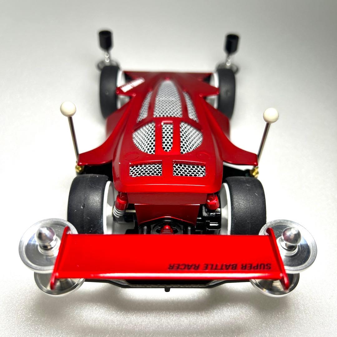 ミニ四駆 ビッグバンゴースト タミヤ 肉抜 塗装 キャンディ 改造