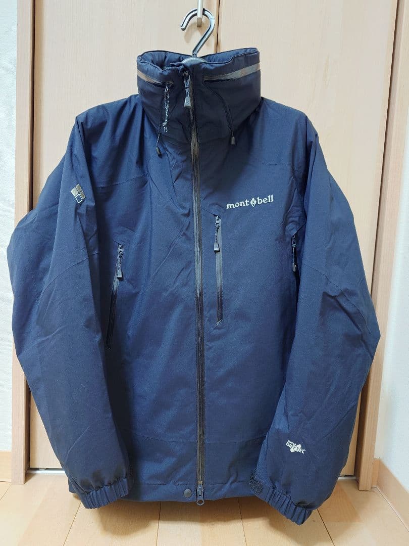 モンベル シャルモパーカ Men's Sサイズ 黒 - メルカリ