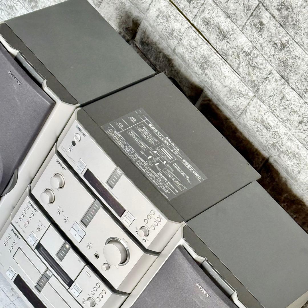 SONY「DHC-MD717」システムコンポフルセット - メルカリ