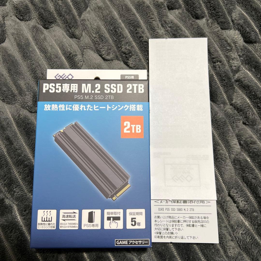 安心のメーカー保証5年｜新品未使用】GEO M.2 SSD 2TB - メルカリ