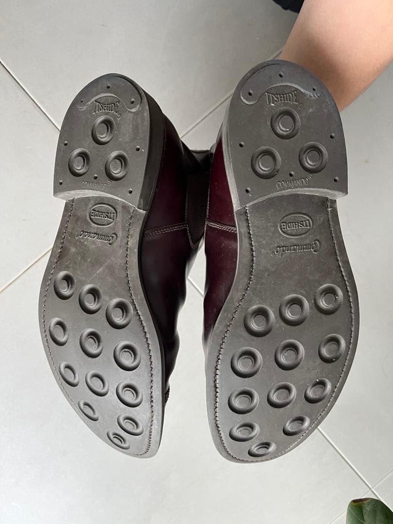 大値下げ！SANDERSサンダースチェルシーサイドゴアブーツ定価72600