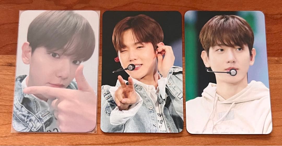 EXO CHANNEL THE BEST トレカ 3種 コンプ ベッキョン EXO CHANNEL THE BEST トレカ 3種 コンプ ベッキョン