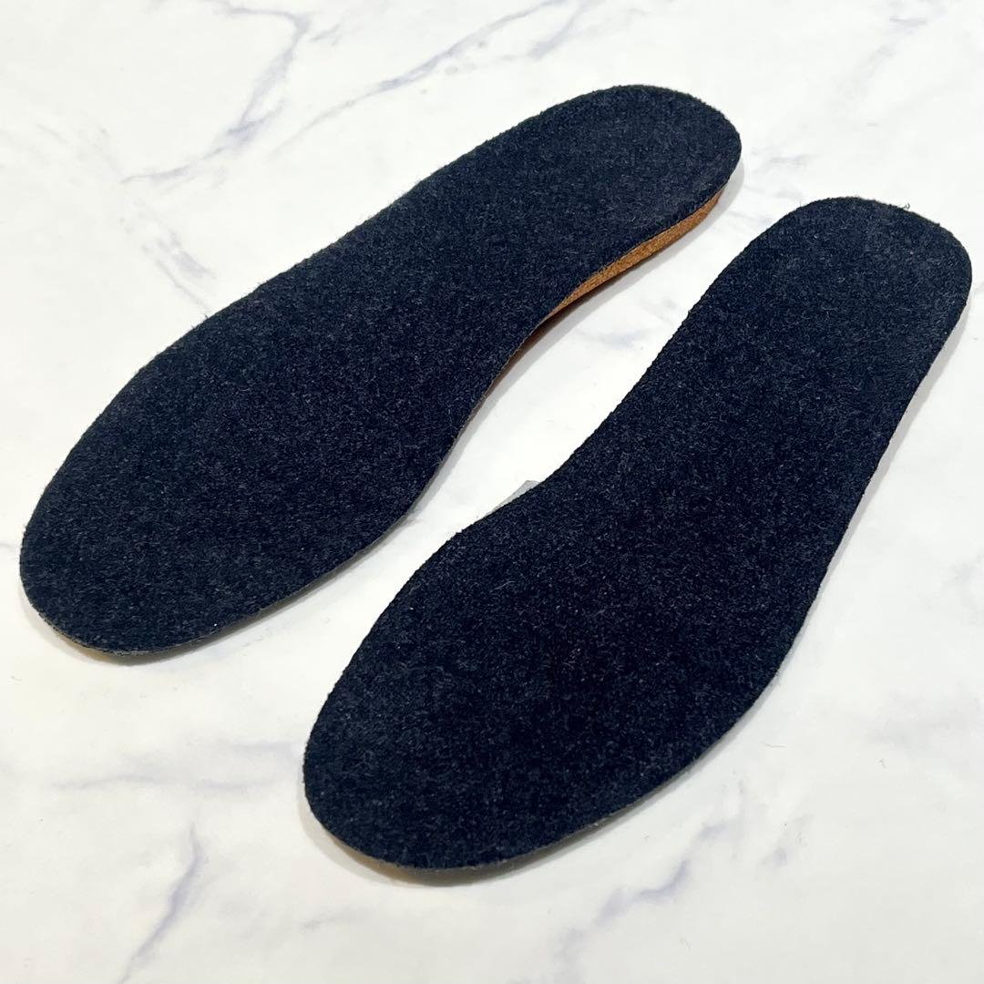 極美品☆ガンター ショートブーツ 黒 23.5cm コンフォート ラギッドソール