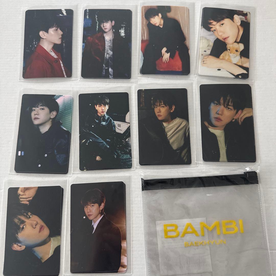 EXO ベッキョン ステッカー トレカ BAMBI - メルカリ