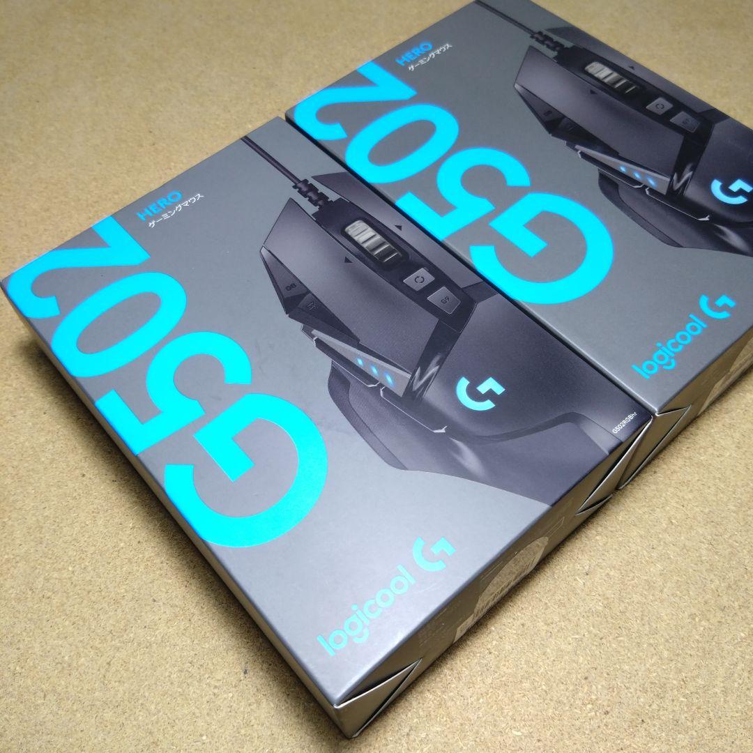 Logicool HERO ゲーミングマウス G502RGBhr ×2台セット Logicool ×2