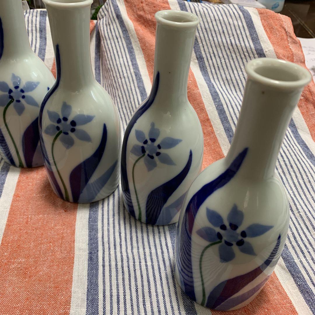 値下げ中！茶道具　竹泉　徳利　手描き　水仙　とっくり 値下げ中！茶道具 竹泉 徳利 手描き 水仙 とっくり