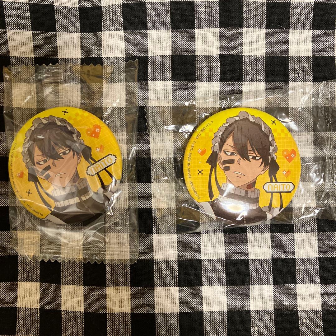 無陀野無人 桃源暗鬼 缶バッジ ジャージメイド ガチャガチャ - メルカリ