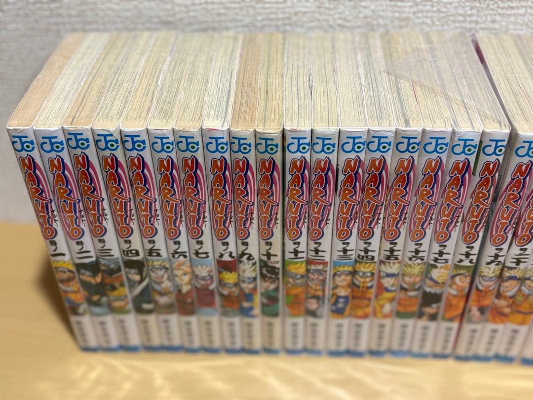 【R466p】《ヤケシミ等有り》NARUTO-ナルト- 全72巻完結全巻セット