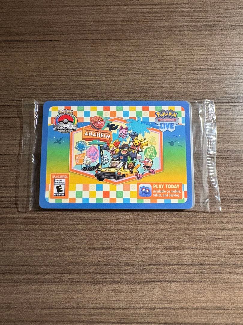 【未開封】WCS2025 プロモカード パラダイスリゾート アナハイム限定 未開封】WCS2025 プロモカード パラダイスリゾート アナハイム限定