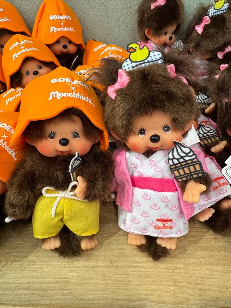 2/24限定特価！】モンチッチ 湯布院 GOEMON コラボ 2体セット - メルカリ