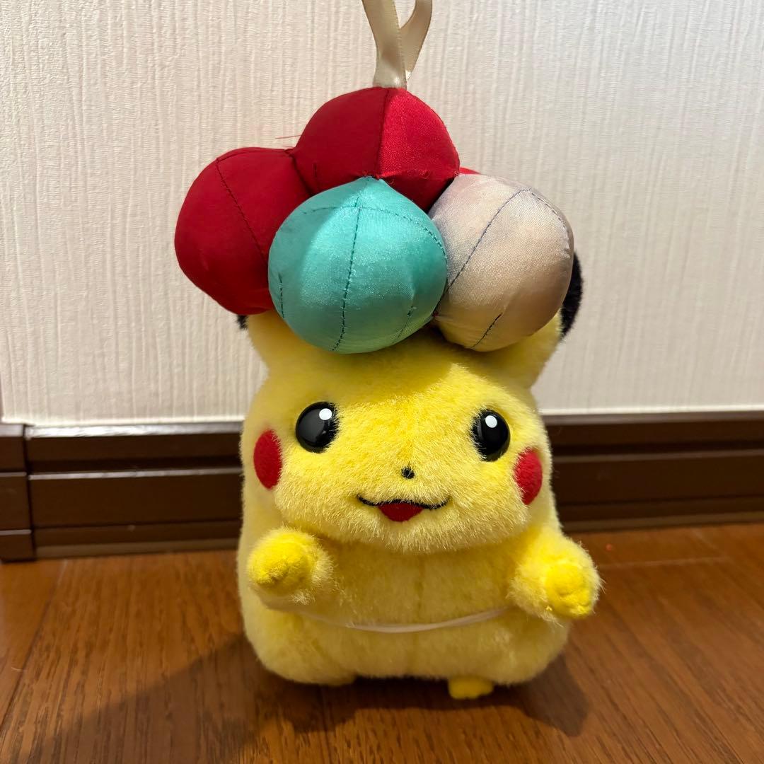 TOMY ピカチュウ ぬいぐるみ 初期 当時物 そらとぶ - メルカリ