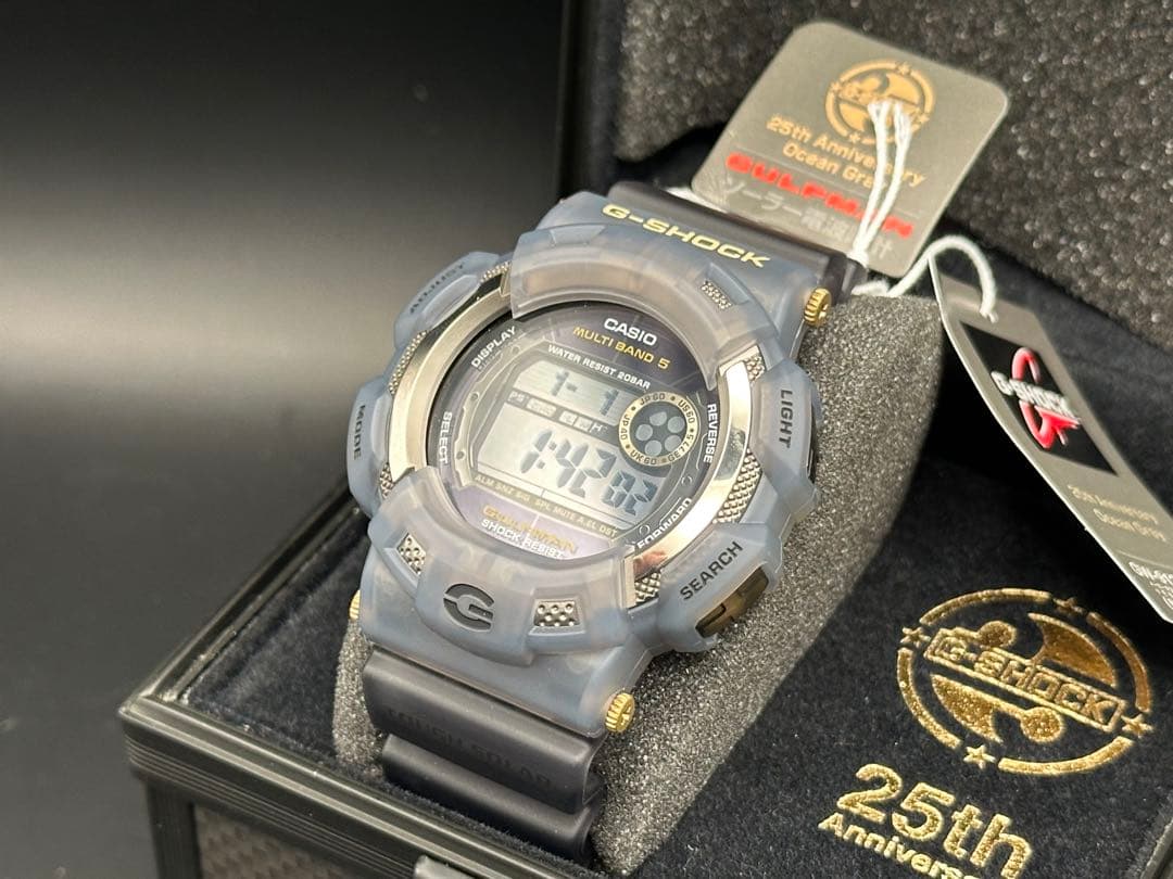 CASIO G-SHOCK Gulfman 25周年限定モデル　タフソーラー新品 CASIO G-SHOCK Gulfman 25周年限定モデル タフソーラー新品 - メルカリ