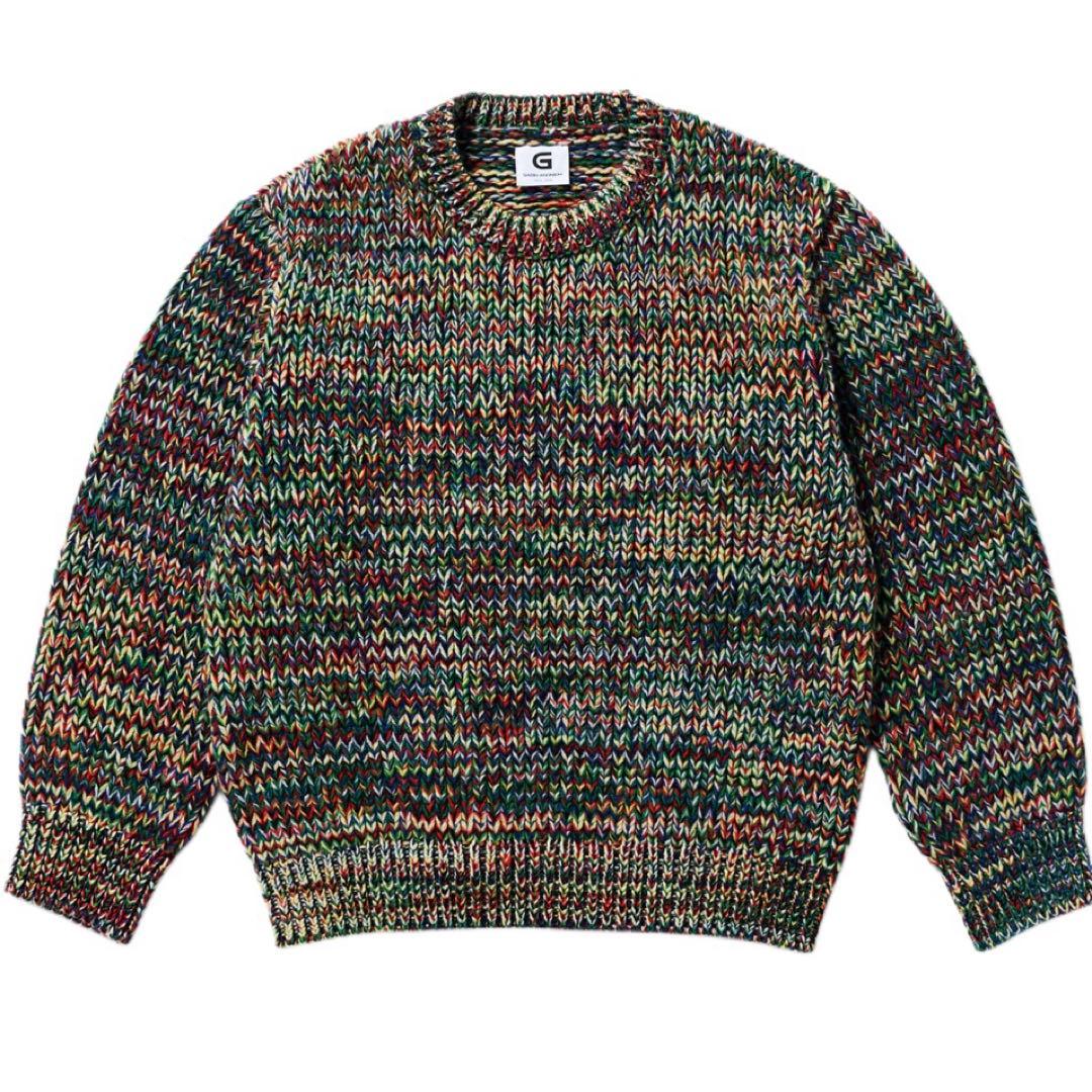 Gadid GADID ANONIEM マルチカラーニットセーター anoniem似 CARVEN