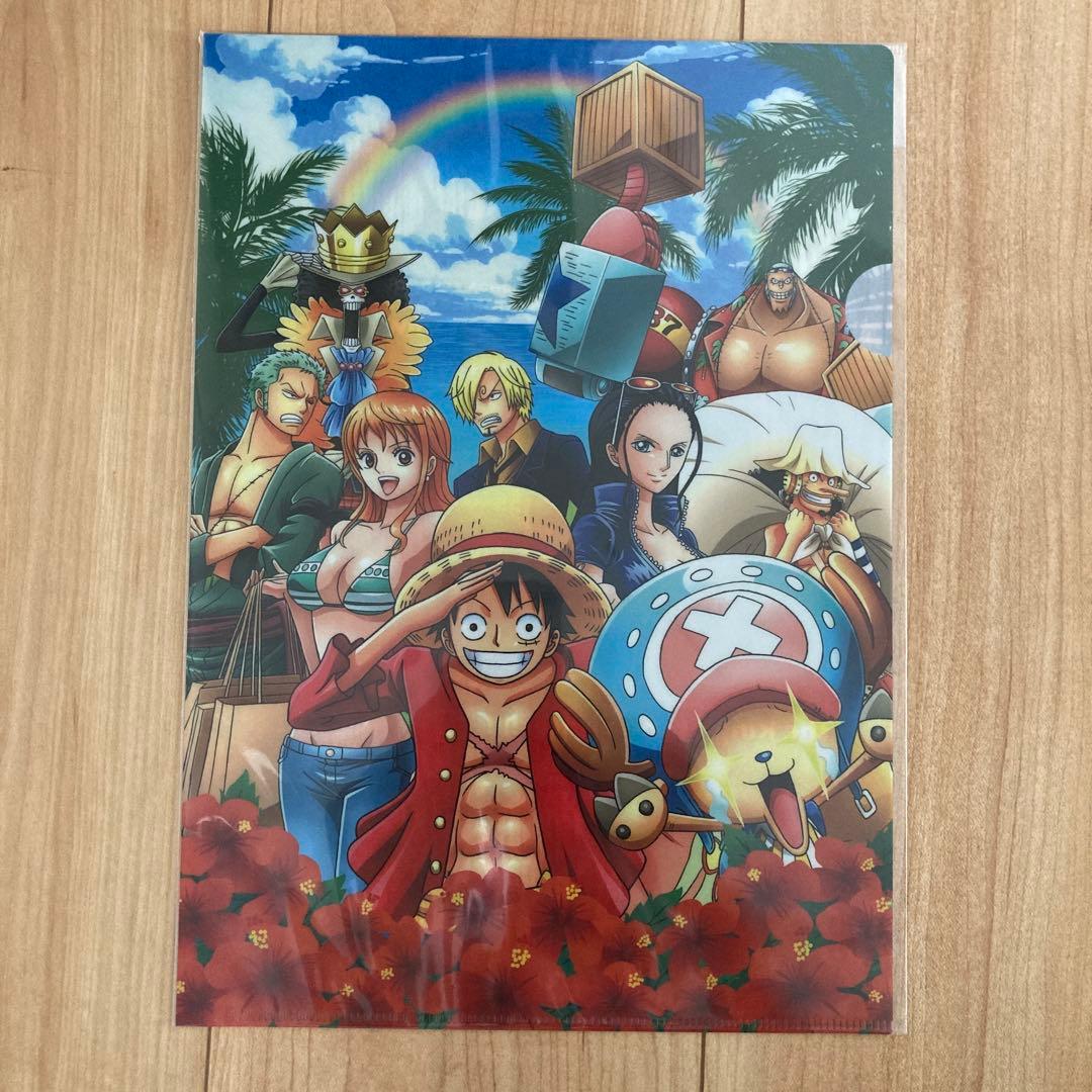 ワンピース ONE PIECE 麦わらストア 限定 クリアファイル - メルカリ