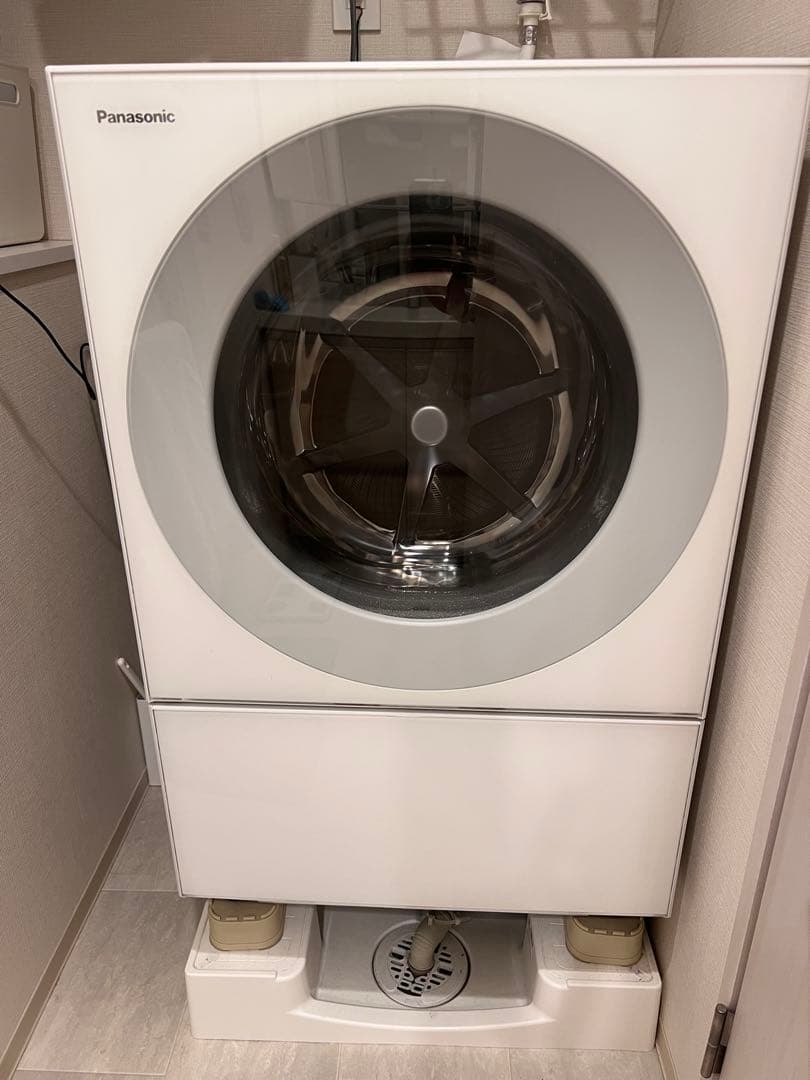 【〜1/12】Panasonic ドラム式洗濯機 キューブル cuble 左開き ドラム式洗濯乾燥機 Cuble(キューブル) シルバーグレー/左開き NA