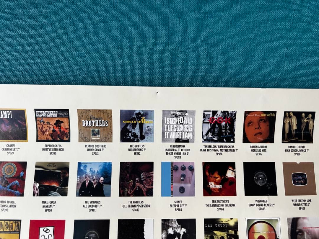 【レア】SUBPOP ビンテージポスター 検索グランジ オルタナ ニルバーナ