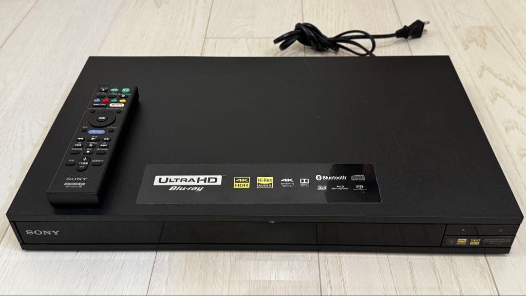 【ジャンク品】SONY UBP-X800M 4Kブルーレイプレイヤー ジャンク品】SONY UBP-X800M 4Kブルーレイプレイヤー