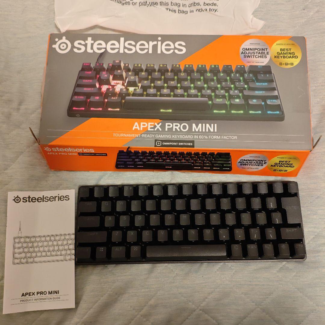 steelseries APEX PRO MINI 本体 Amazon.com: SteelSeries Apex Pro Mini HyperMagnetic Gaming