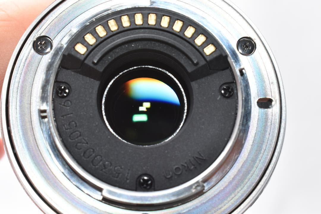 【美品】ニコン Nikon 1 NIKKOR 18.5mm f1.8 シルバー