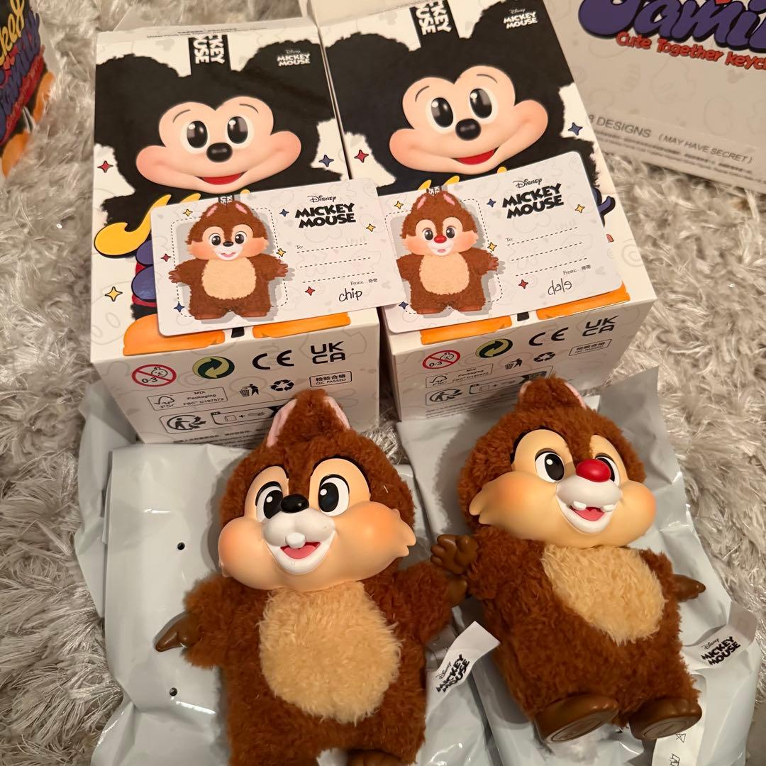 POPMART ディズニー ミッキーファミリー チップ デール - メルカリ