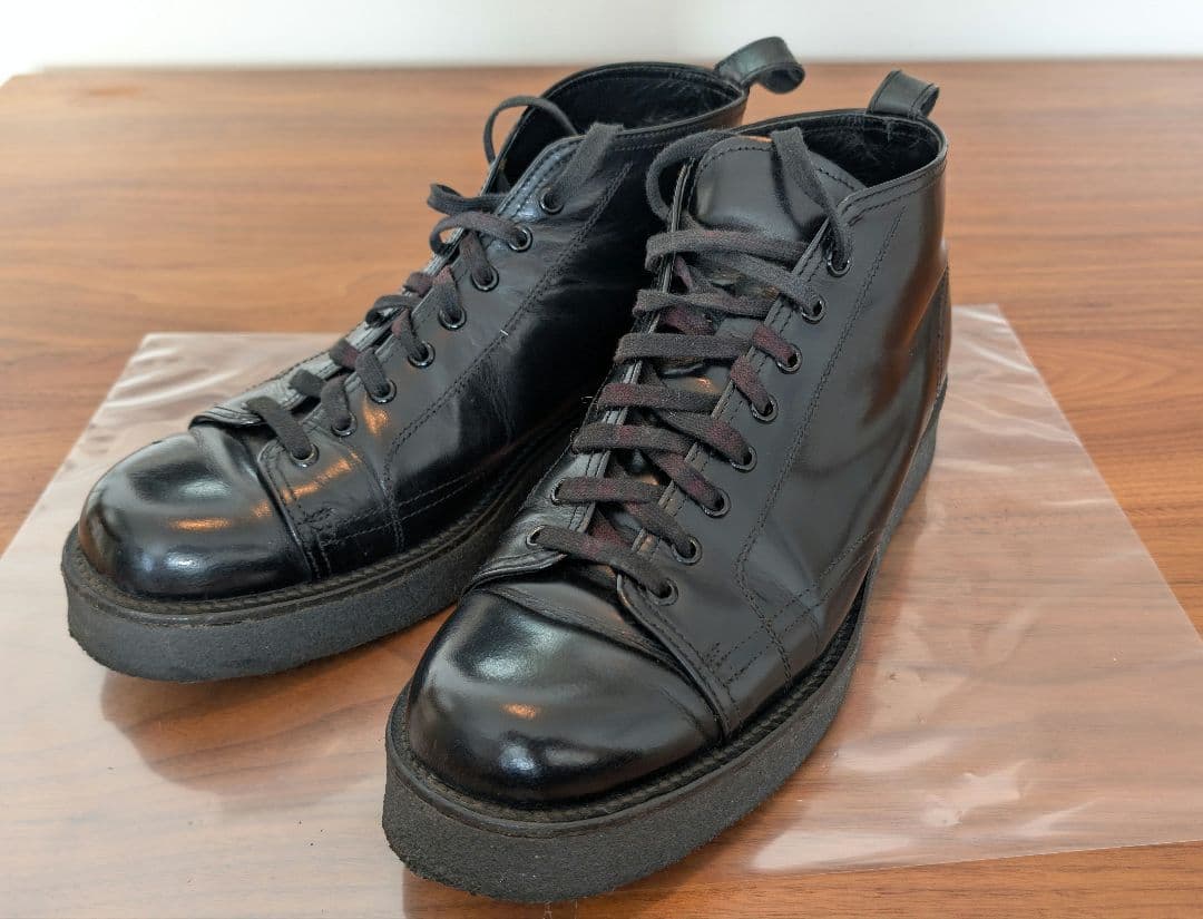 【Y's for men】デミブーツ demi boots 27cm NEXT51｜D.F.L｜Y's for men レザー8ホールデミブーツ レースアップ