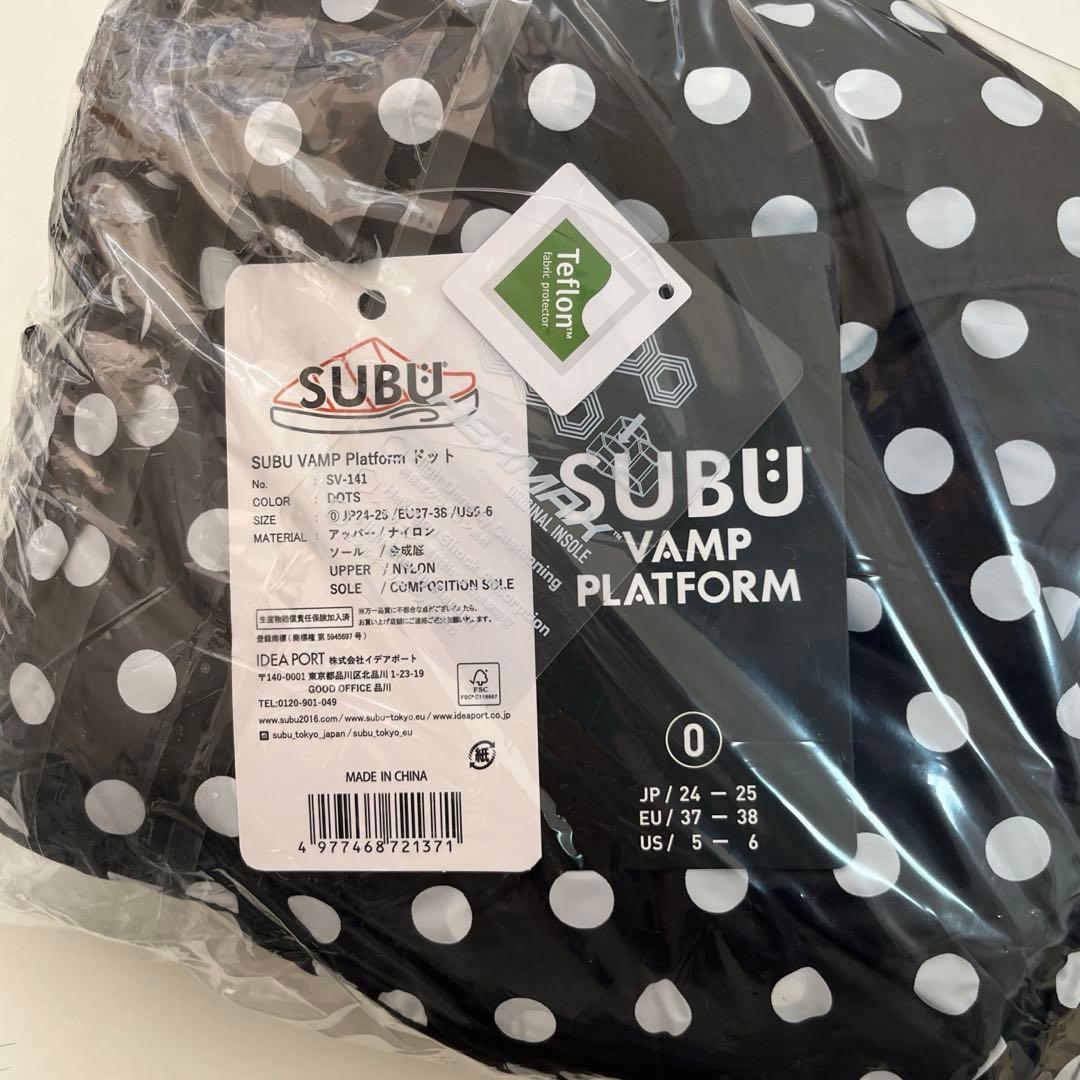 SUBU VAMP PLATFORM DOT 0サイズ ドット 厚底 新品 - メルカリ