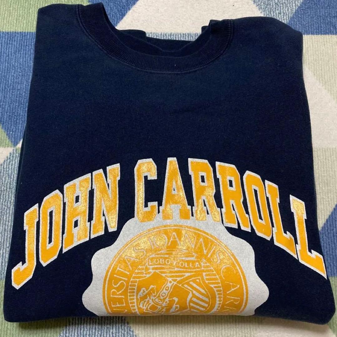 90s Champion濃紺 リバースウィーブ 刺繍タグ Lサイズ USA製 CHAMPION チャンピオン 90年代 USA製 後期 刺繍 タグ リバースウィーブ