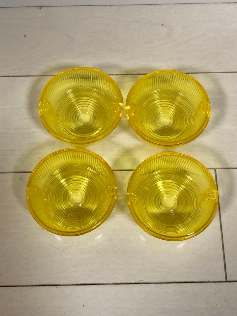 GT380 ウインカーレンズ イエロー 黄色 黄ばみ 当時 サンパチ クリア