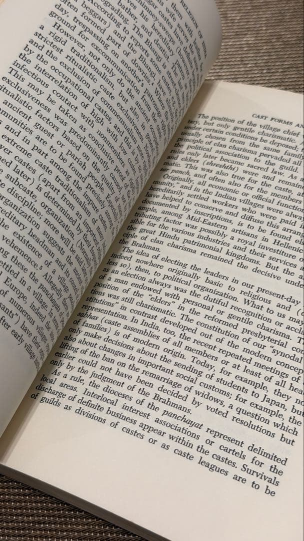 希少 The Religion of India by Max Weber