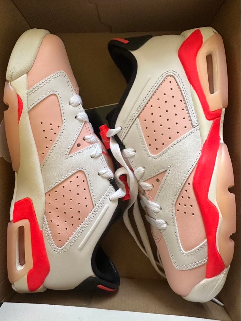 24.5cm 新品 ナイキ エアジョーダン 6 レトロ ロー アトモスフィア