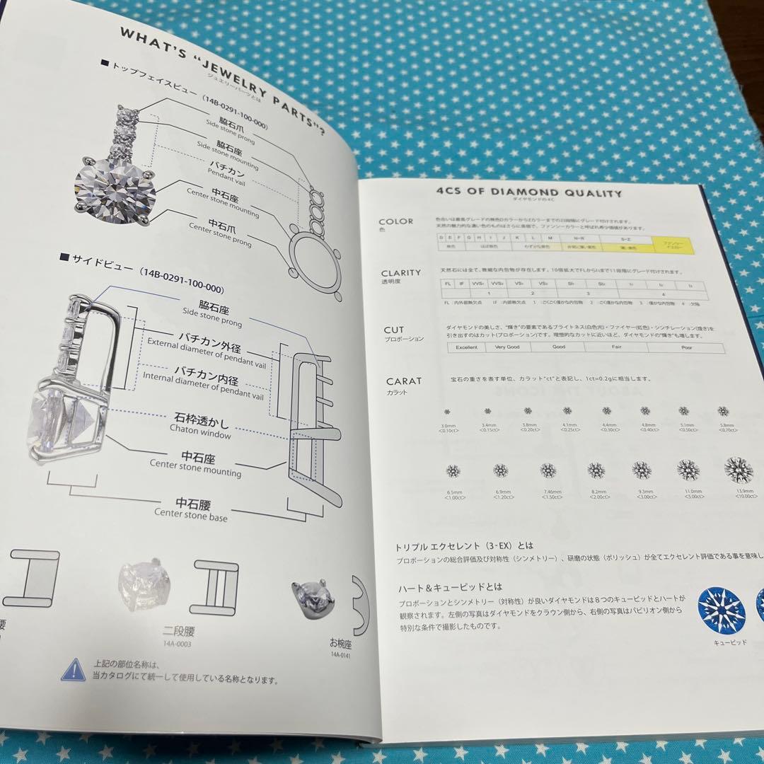 ジュエリーデザイン ベストコレクション　-ダイヤモンド パーツ-
