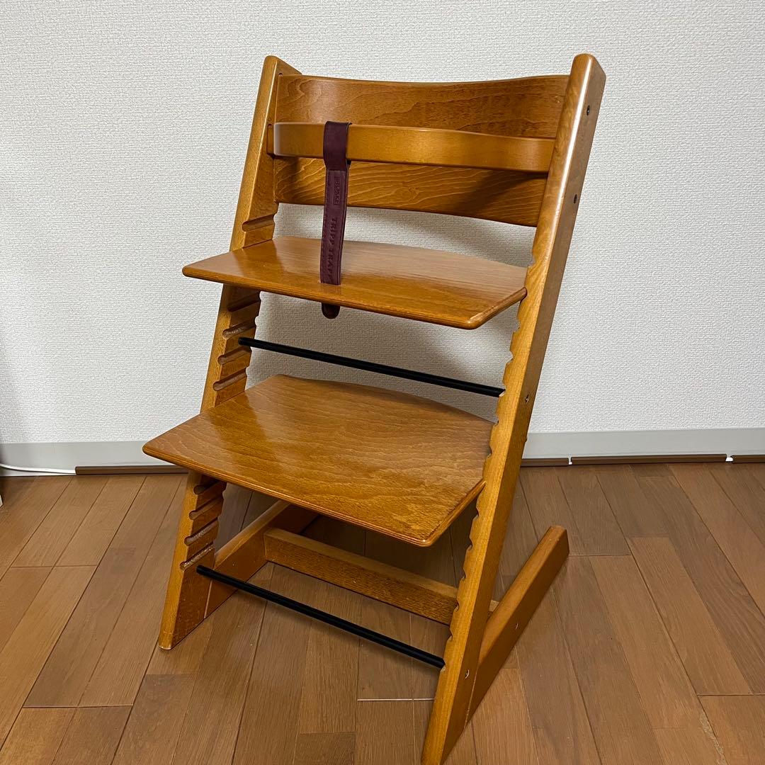 美品　ストッケ トリップトラップ　ベビーチェア　旧型　廃盤 中古】 ストッケ トリップトラップ ベビーチェア ブルー 買取 | 愛知と