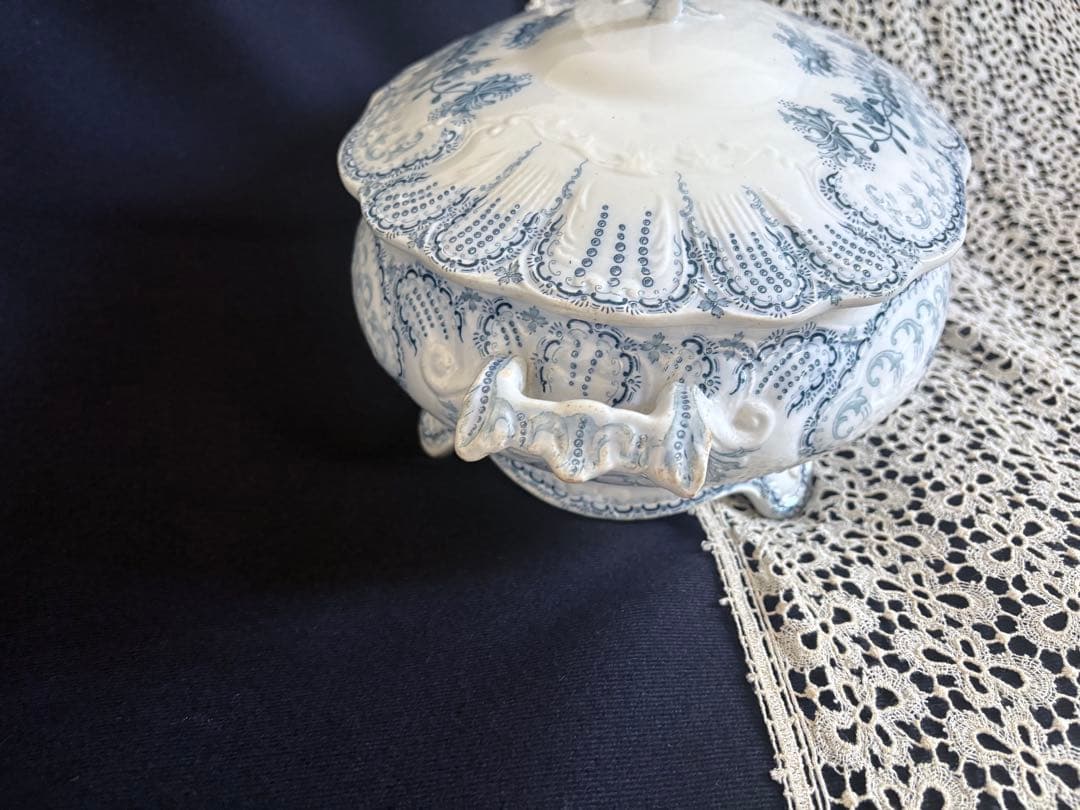 美品 サンタマン窯 レジャンス REGENCE レギュミエ スーピエール