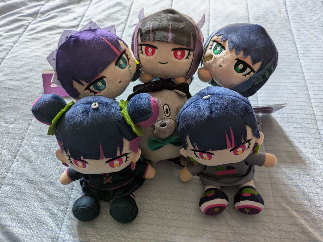 タグ付きずとまよぬいぐるみ　 6体セット Amazon.co.jp: ずっと真夜中でいいのに。 ずとまよ ぬいぐるみ 3種