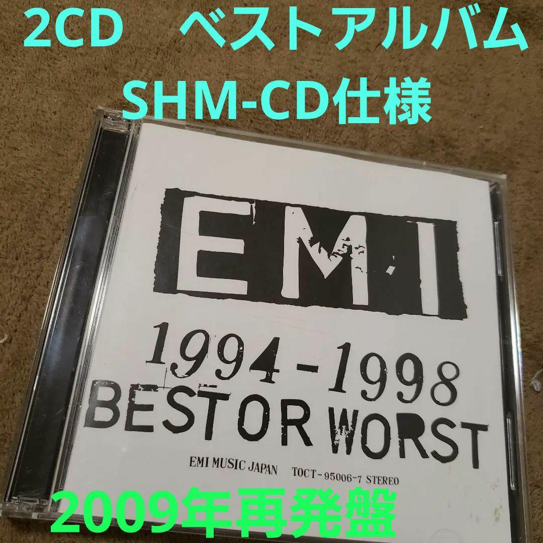 黒夢　SHM-CD　リマスター　1994-1998 BEST OR WORKS EMI 1994-1998 BEST OR WORST ＋2 : 黒夢 | HMV&BOOKS online - TOCT