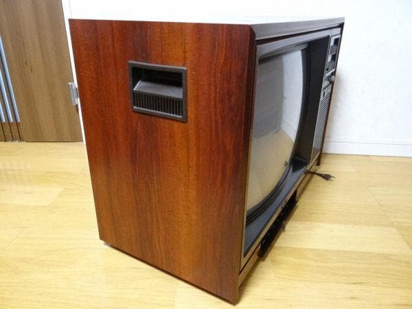 80年代 日本製 NEC CV-20T76E カラーテレビ 昭和 レトロ 当時物 - メルカリ