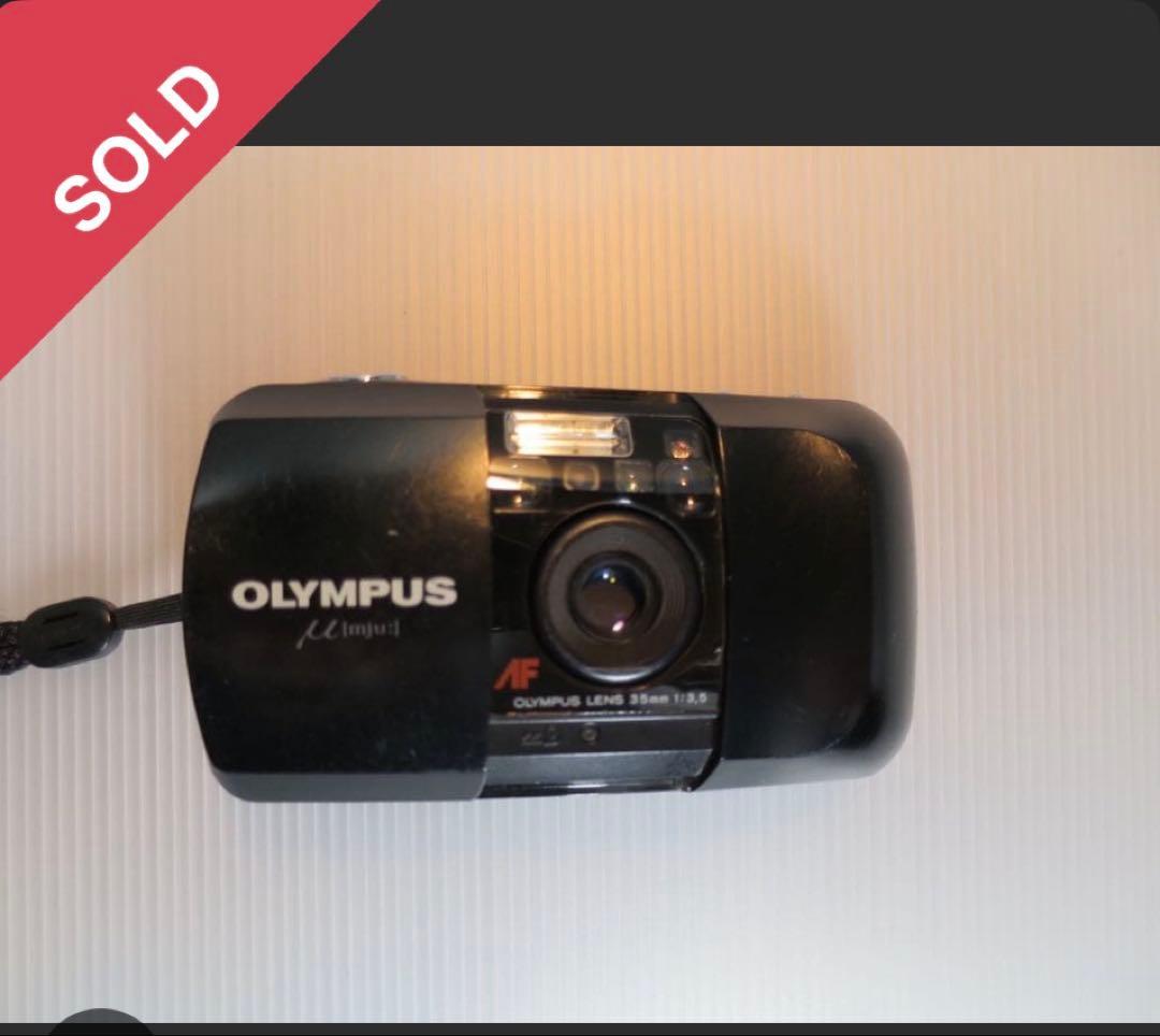 返品 OLYMPUS μ[mju:] コンパクトフィルムカメラ（初代） フィルムカメラ】OLYMPUS μ 初代！ と過ごした寒い冬 / ハードオフで
