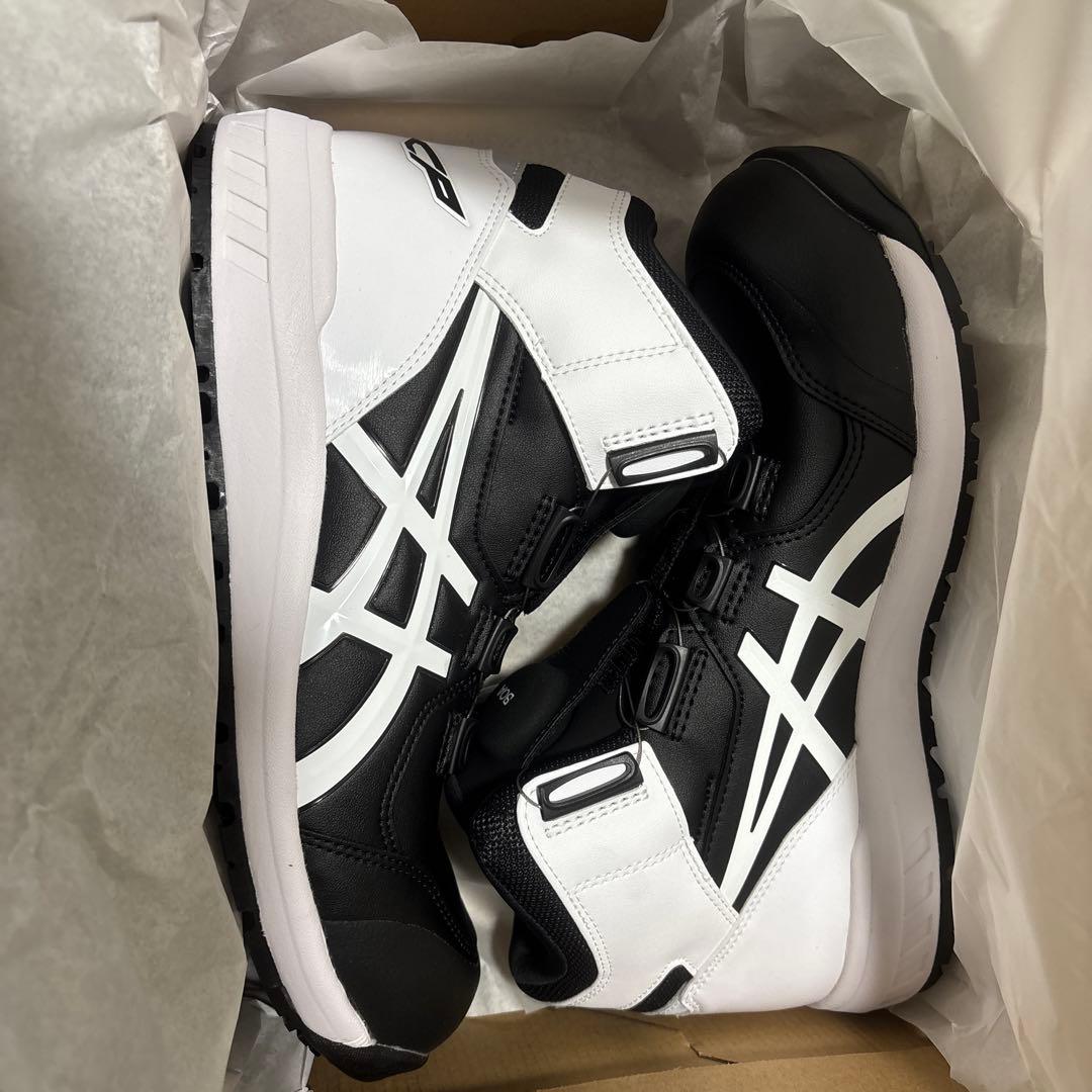 WINJOB(ウィンジョブ) CP304 BOA ウィンジョブ® CP304 BOA® 3E相当 | ブラック×ホワイト | ハイカット