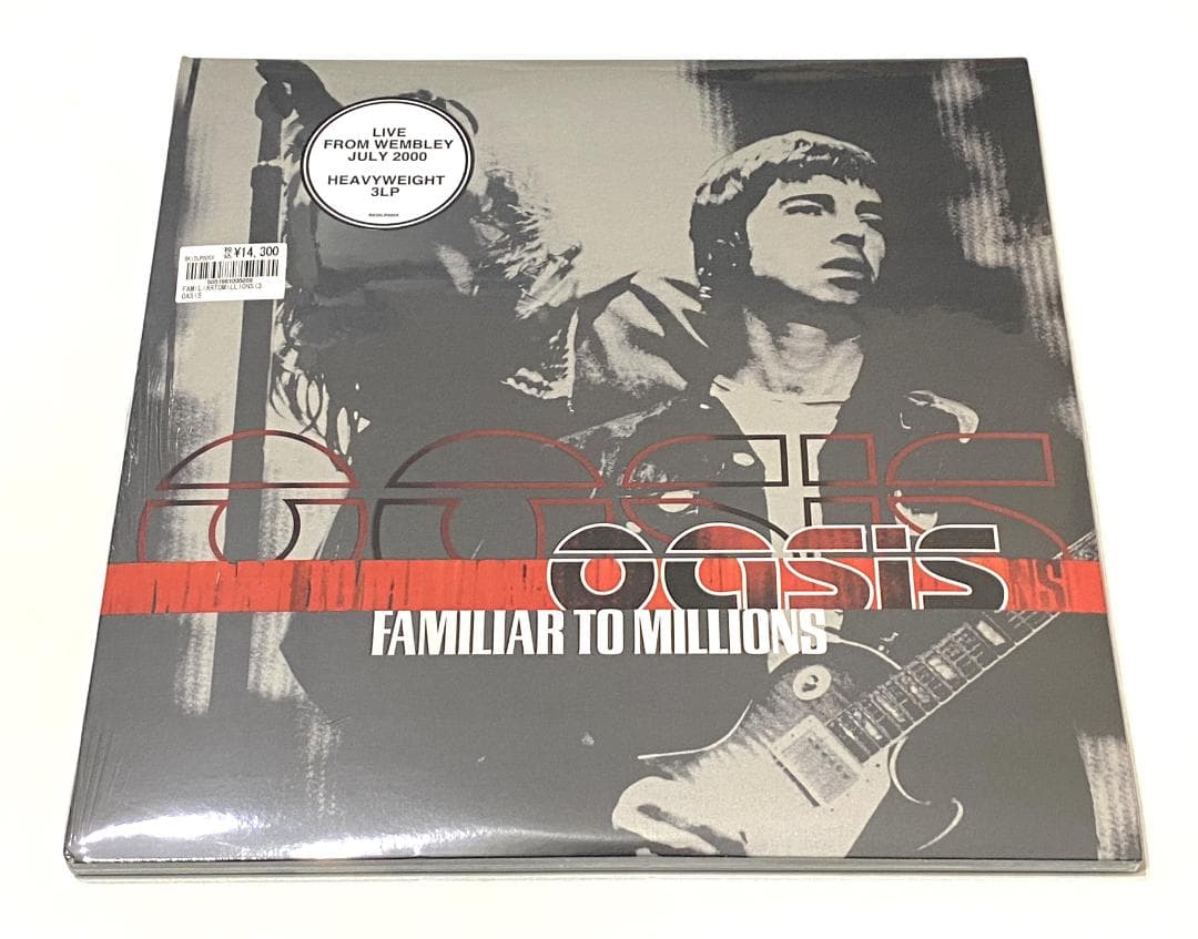 ☆送料無料☆OASIS☆FAMILIAR TO MILLIONS (3LP)☆ - メルカリ