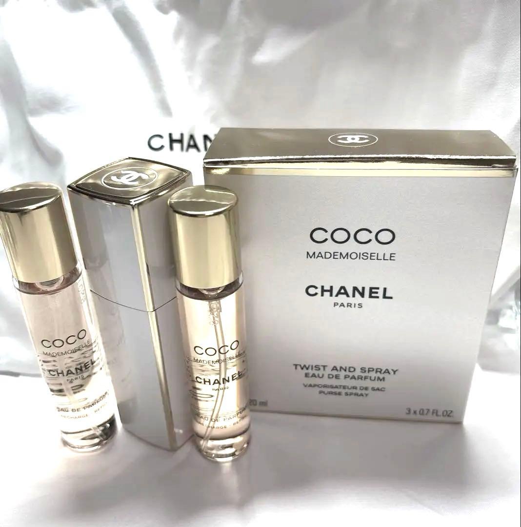 シャネル ココ マドモアゼル オードゥ パルファムのツイスト＆スプレー 試してみた】ココマドモアゼル ツイスト＆スプレイ オードゥ