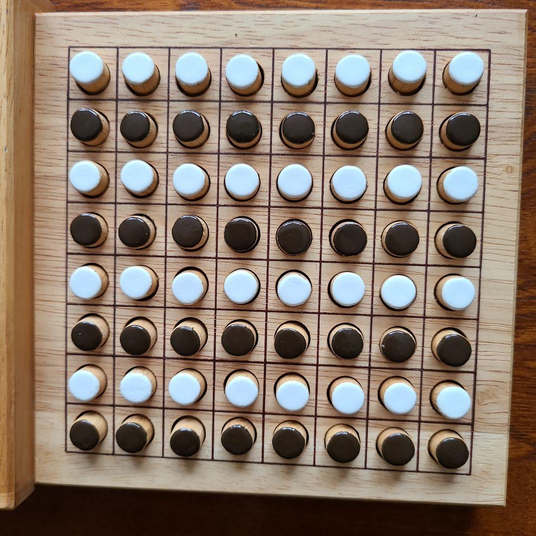 オセロ 木製 リバーシ - メルカリ