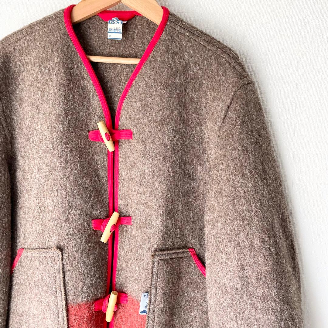 Slow Stone スイス軍 ブランケットリメイク コート ほぼ新品 S - メルカリ