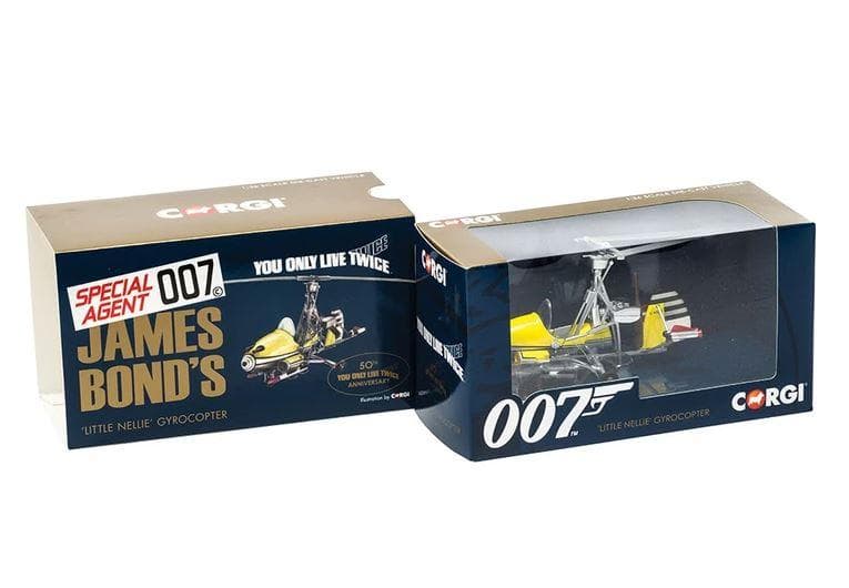 007は二度死ぬ リトルネリー ジャイロコプター モデル Corgi 正規品