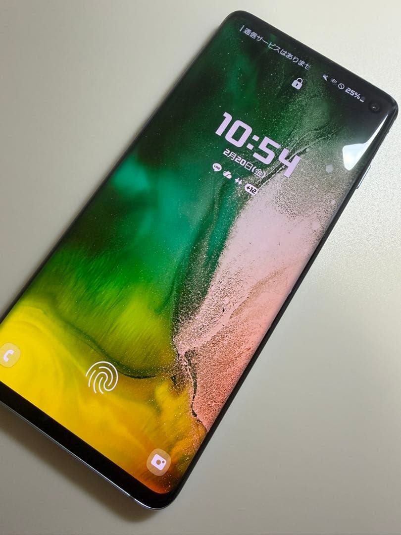 Samsung Galaxy S10 本体 ブルー 128GB - メルカリ