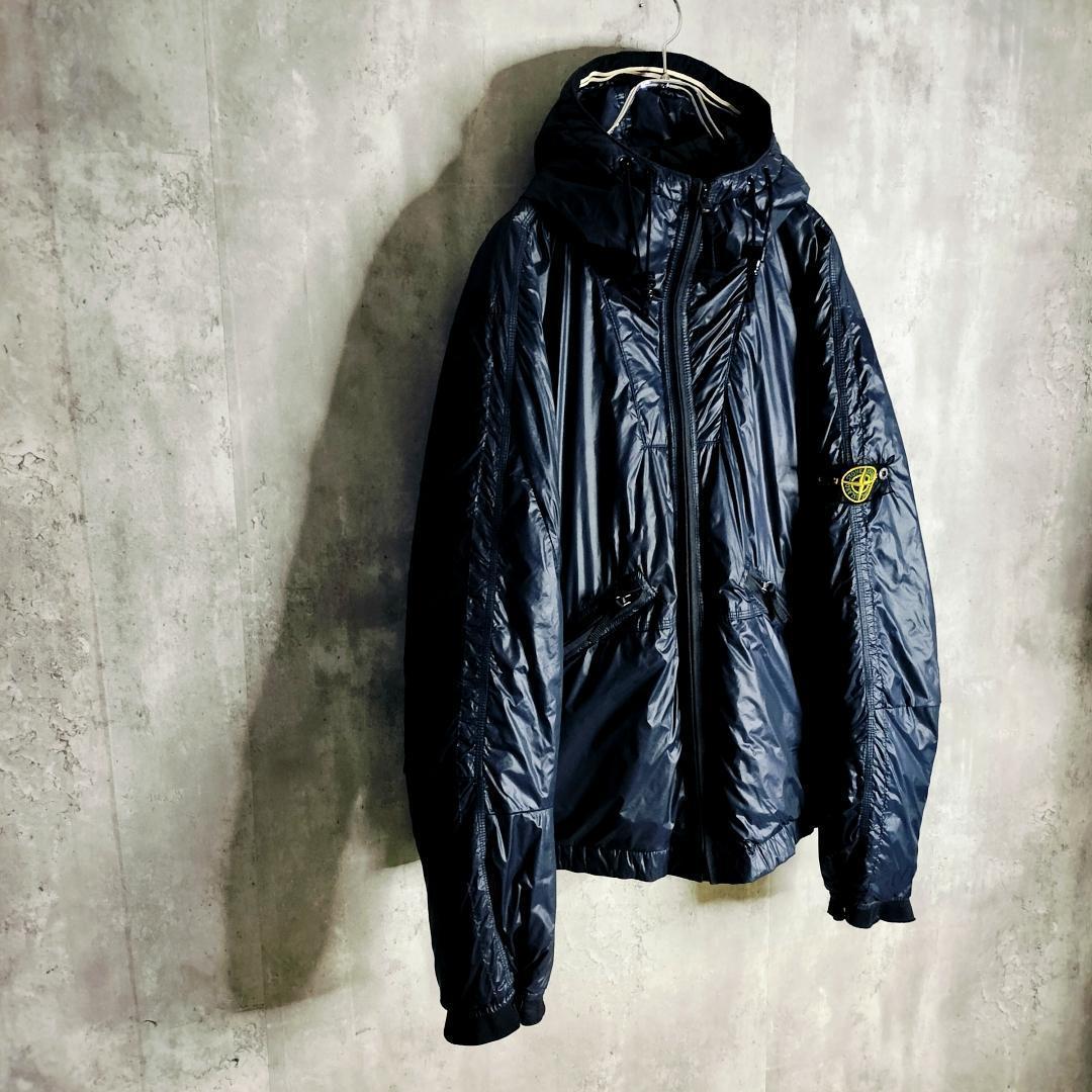 08AW・ハーヴェイ☆ストーンアイランド メッシュバッジ グースダウン