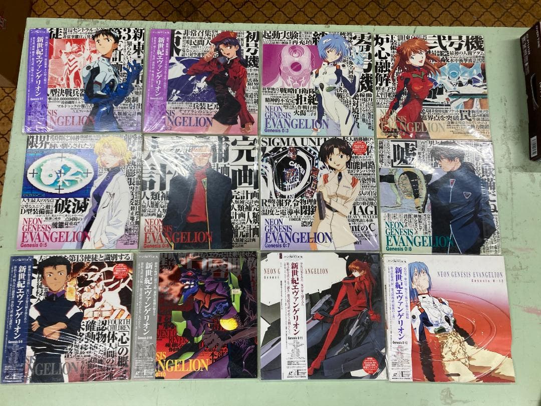 LD 新世紀エヴァンゲリオン レーザーディスク12枚 - メルカリ
