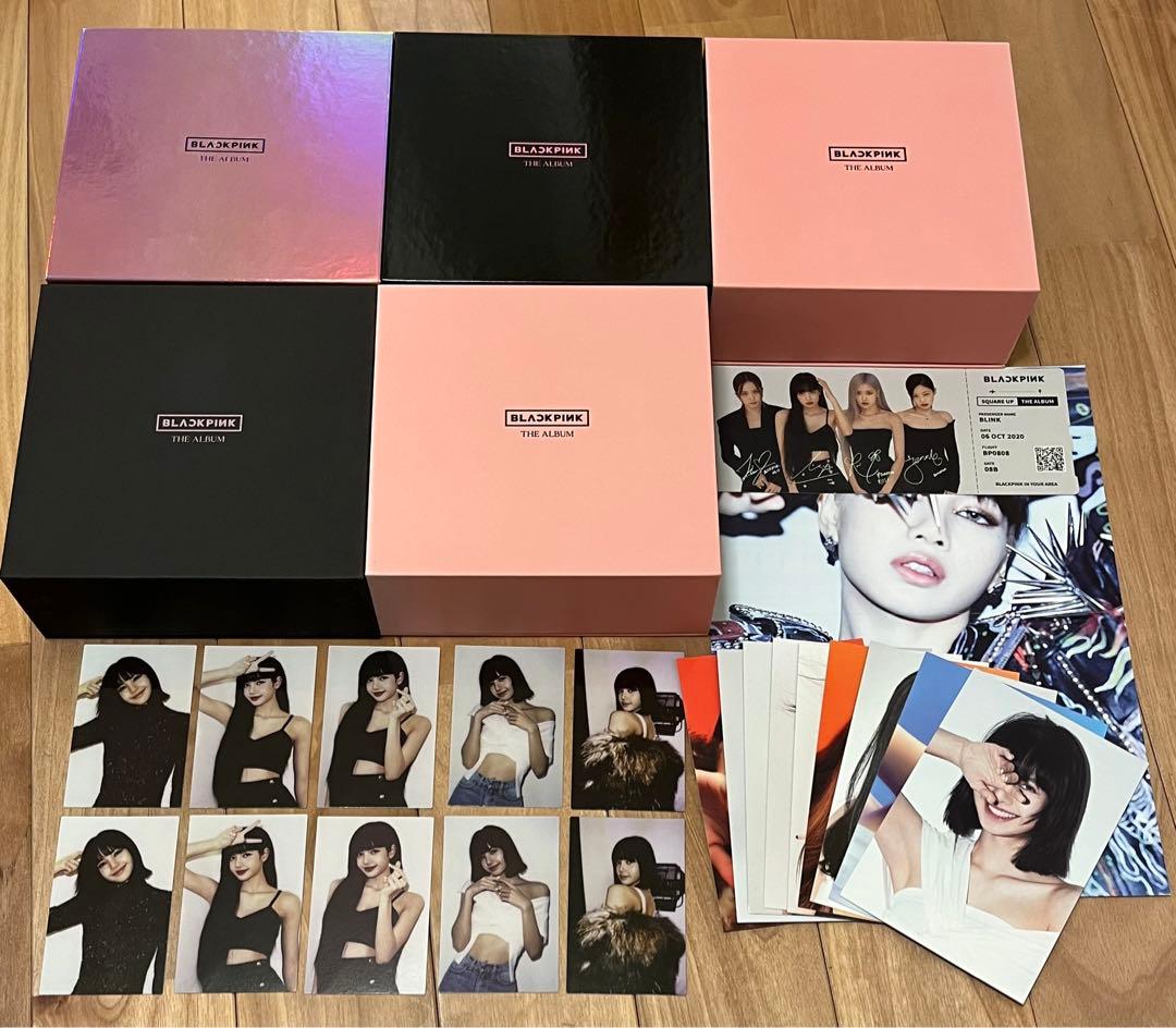 BLACKPINK リサ ジス ジェニ THE ALBUM トレカ ポストカード - メルカリ