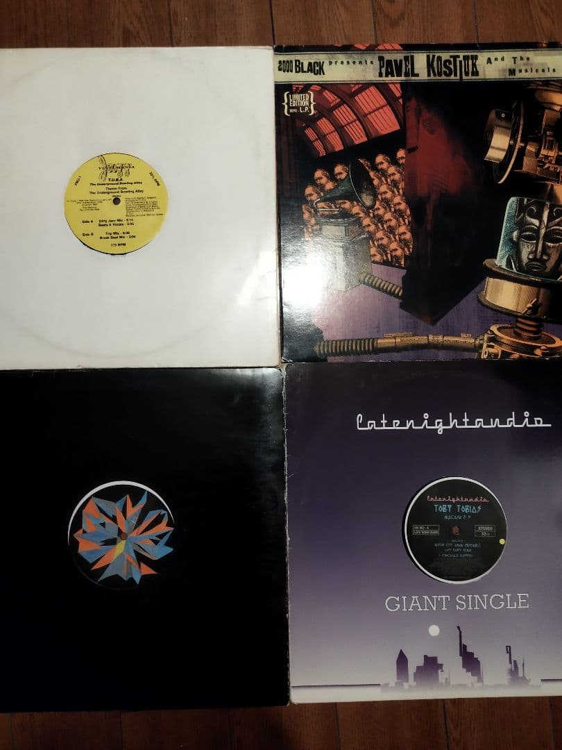 デトロイトテクノ、ハウス、ブロークンビーツ レコード9枚セット