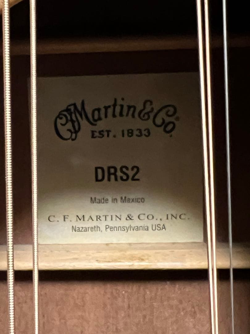 即発送 Martin DRS2 Mexico製 メンテナンス済み