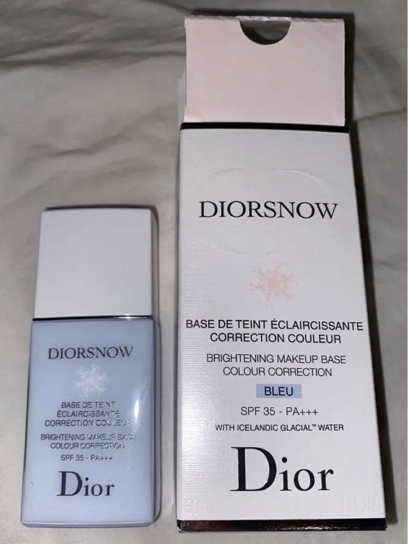 ディオール スノー メイクアップ ベース ブルー UV35 下地 - メルカリ